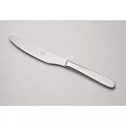 Cuchillo postre Magefesa 86 de acero inoxidable con acabado pulido y diseño ergonómico para un fácil manejo.