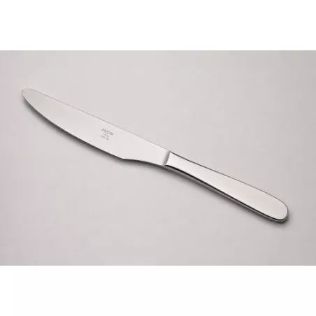 Cuchillo postre Magefesa 86 de acero inoxidable con acabado pulido y diseño ergonómico para un fácil manejo.