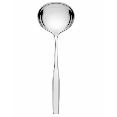 Cazo sopa Jay grafito de acero inoxidable con diseño moderno y acabado pulido, ideal para servir sopas y guisos.