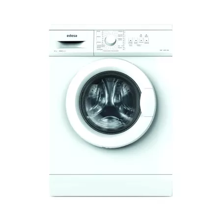 Lavadora Edesa EWF-6000 WH 6 kg – carga frontal, diseño compacto en color blanco, 1000 rpm, 23 programas de lavado