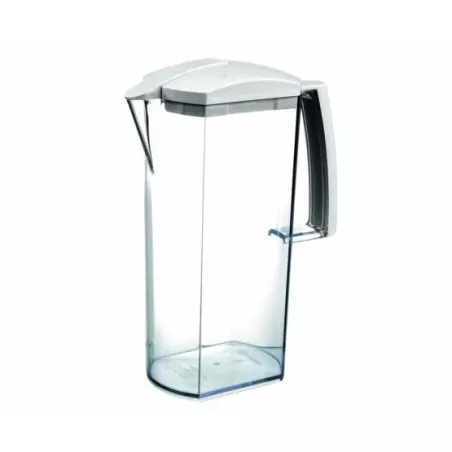 JARRA ARAVEN 2080 AGUA 2L. ELEGANCE transparente con tapa de diseño moderno y mango ergonómico.