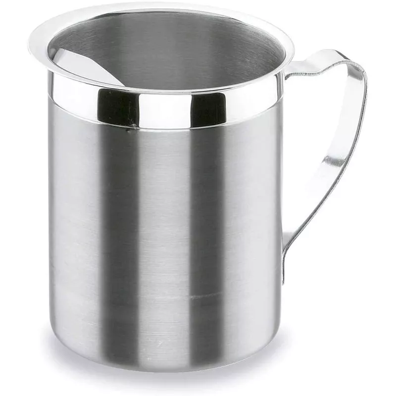 JARRA 2.5 C/R RFº 62725 LACOR de acero inoxidable pulido con borde reforzado y asa ergonómica