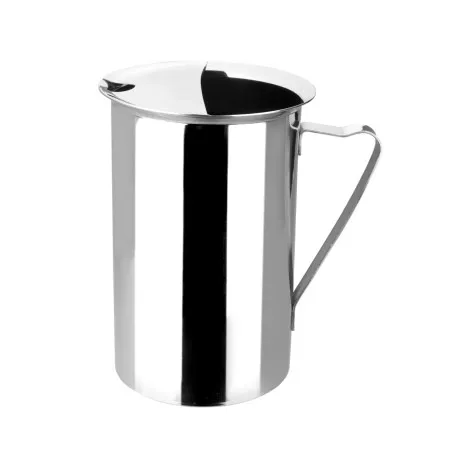 JARRA INOX 2L RFº 721820 IBILI de acero inoxidable brillante con tapa y asa ergonómica
