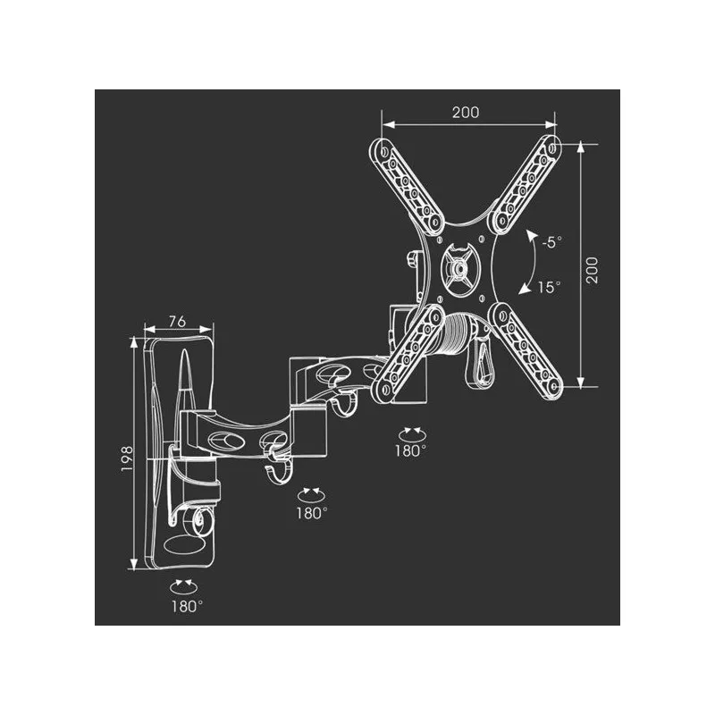 SOPORTE TM LCD DS TMSLC 273 10"-32"