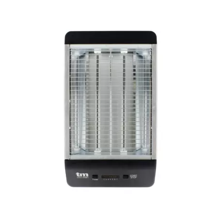 TOSTADOR TM TMPTS006 NEGRO HORIZONTAL de acero inoxidable con diseño moderno, acabado negro y capacidad para varias rebanadas.