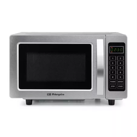 MICROONDAS ORBEG MI 2580PR INOX PROF SIN PLATO de acero inoxidable con diseño compacto y panel táctil digital