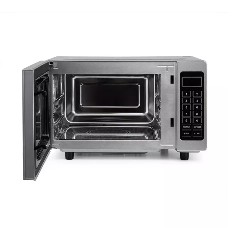 MICROONDAS ORBEG MI 2580PR INOX PROF SIN PLATO acabado inoxidable, diseño compacto y moderno, control electrónico y sin plato gi