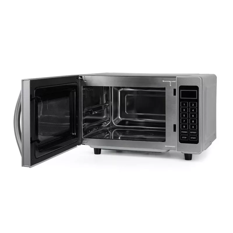 MICROONDAS ORBEG MI 2580PR INOX PROF SIN PLATO, acabado en inox, diseño moderno y sin plato giratorio.
