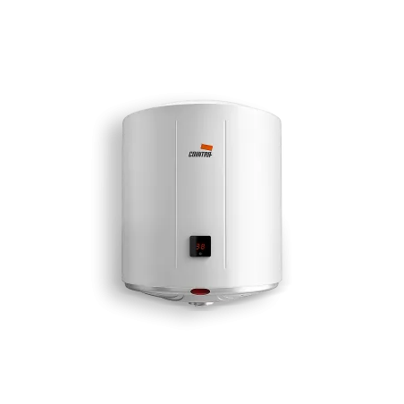 Termo eléctrico Cointra TBL Plus 50 47,5 L, diseño compacto, color blanco, con pantalla de temperatura y fácil instalación.