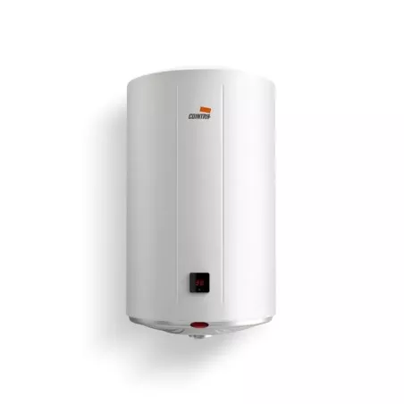 Termo eléctrico Cointra TBL Plus 80 76 L blanco con diseño compacto y acabado liso, ideal para espacios reducidos.