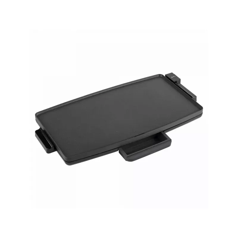 Plancha Jata JEGR1603 XXL 60 x 35 cm 2400 W de color negro, diseño antiadherente y asas para fácil manejo
