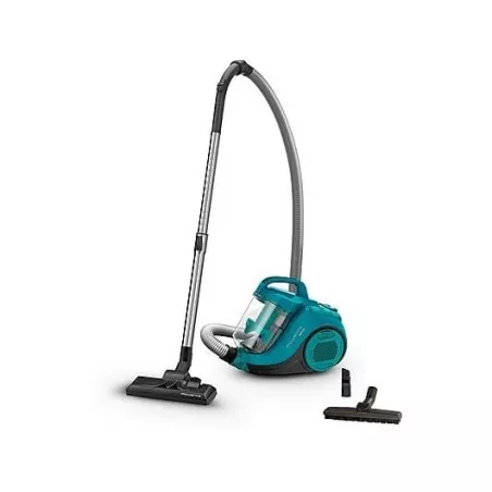 Aspirador Rowenta RO2932EA sin bolsa 900 W 1,2 L azul con diseño compacto y múltiples accesorios para limpieza efectiva