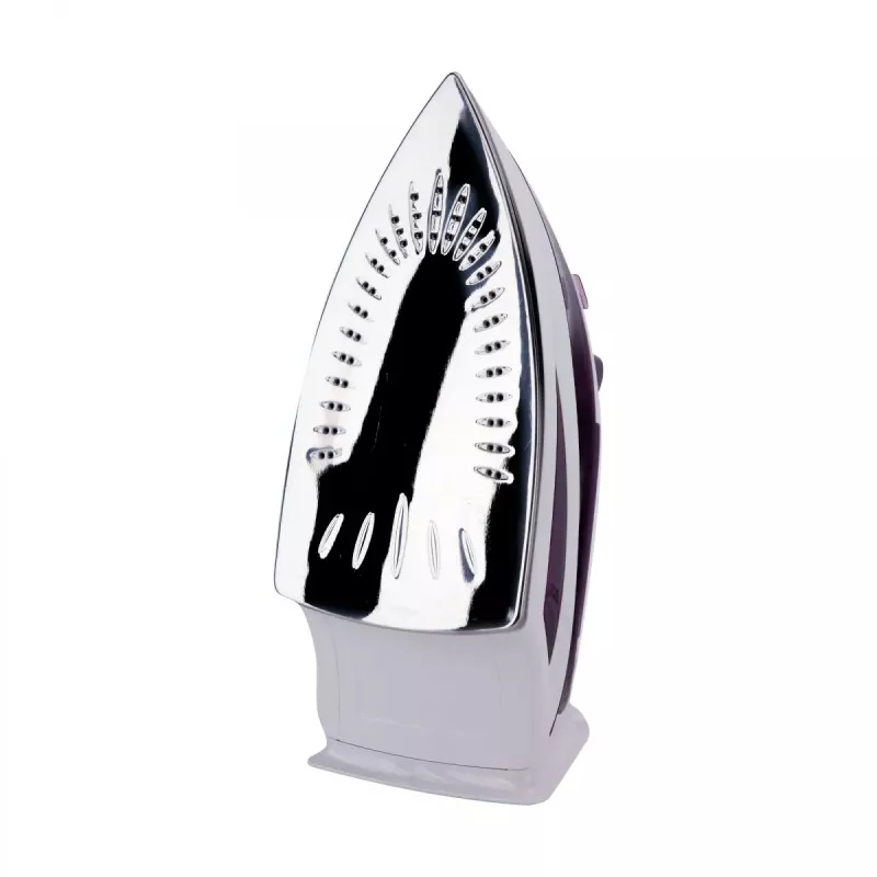 Plancha de vapor Jata PL225 2400 W acero inoxidable con suela de alta precisión y diseño ergonómico en color gris.