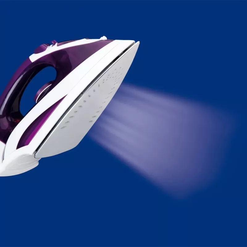 Plancha de vapor Jata PL225 2400 W en acero inoxidable con diseño ergonómico y punta de precisión