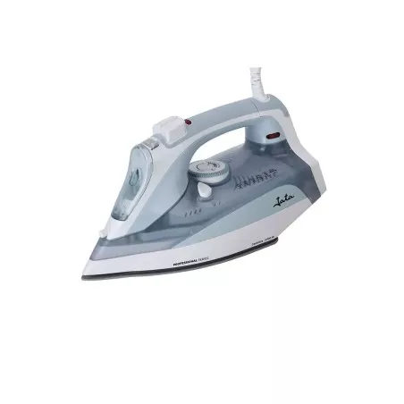Plancha vapor Jata PL1058C 3000W cerámica blanca y gris con diseño ergonómico y suela antiadherente