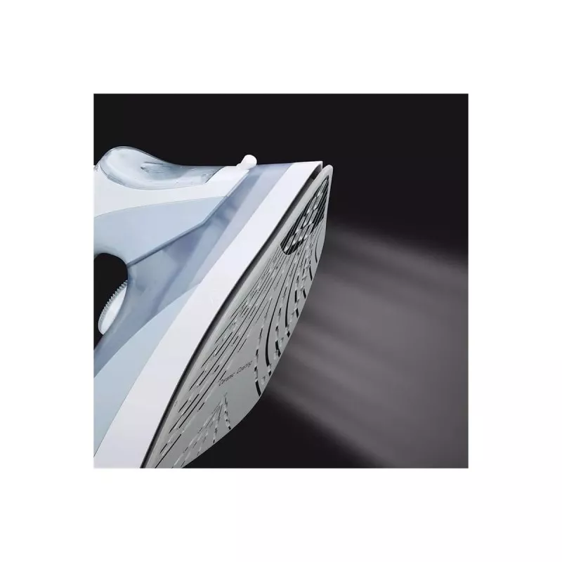 Plancha vapor Jata PL1058C 3000W cerámica blanca con base de cerámica antiadherente y función de vapor regulable