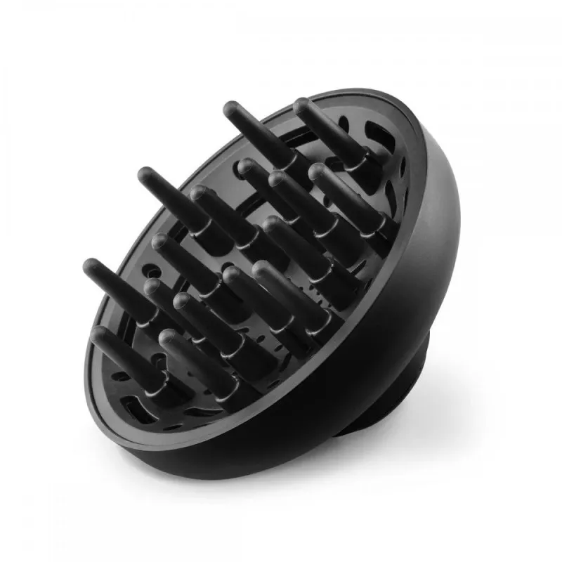 SECAPELO UFESA X-TREME BOOST difusor de aire negro con pines para curly hair y diseño ergonómico.