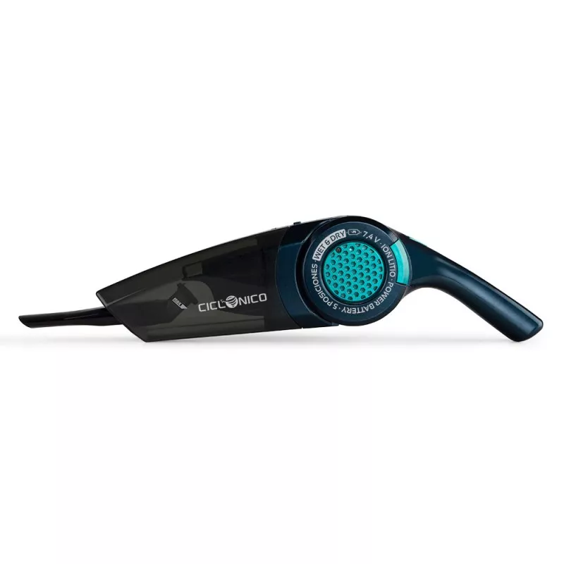 Aspirador de mano Orbegozo AP 1500 – 7,4 V litio color negro con diseño ergonómico y filtro de alta eficiencia