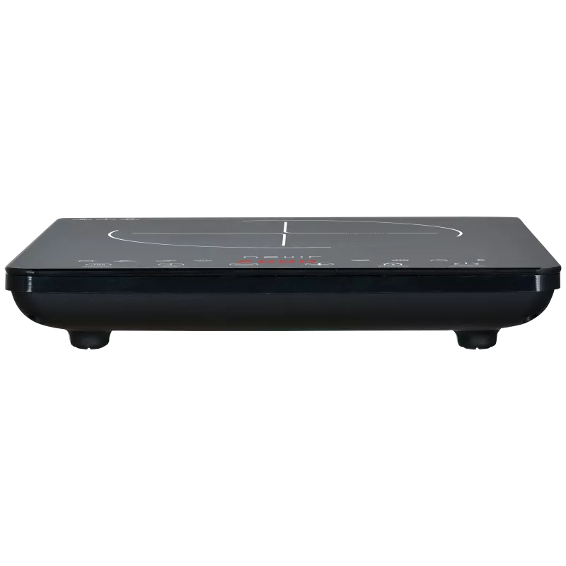 Placa de inducción portátil Nevir NVR-INDPT100 2000 W en color negro, diseño delgado y moderno, fácil de usar.