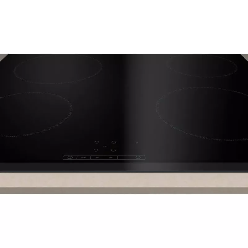 Placa vitrocerámica Balay 3EB720LR 4 zonas negra 6600 W con control táctil y superficie de cristal.