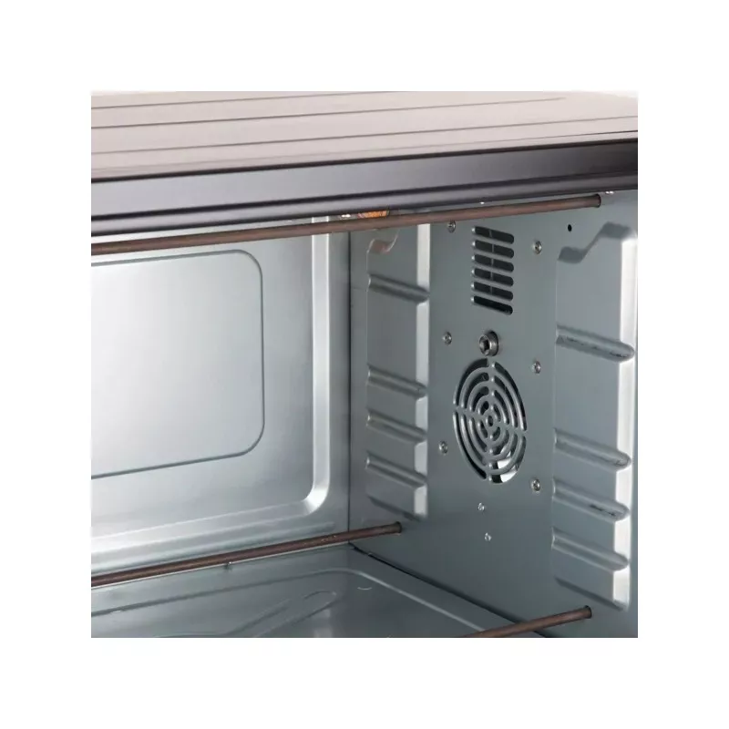 Horno de sobremesa Jata HN945 45 L con convección acabado en acero inoxidable y diseño moderno para una mejor cocción.
