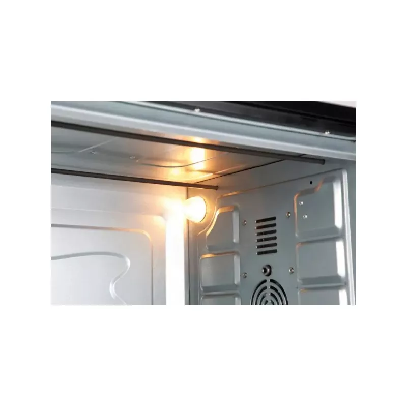 Horno de sobremesa Jata HN966 66 L con convección, interior de acero inoxidable y luz interior para mejor visibilidad