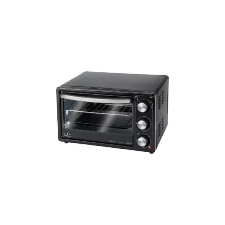 Horno de sobremesa Jata HN916 16 L 1.200 W negro con diseño compacto y fácil control de temperatura.