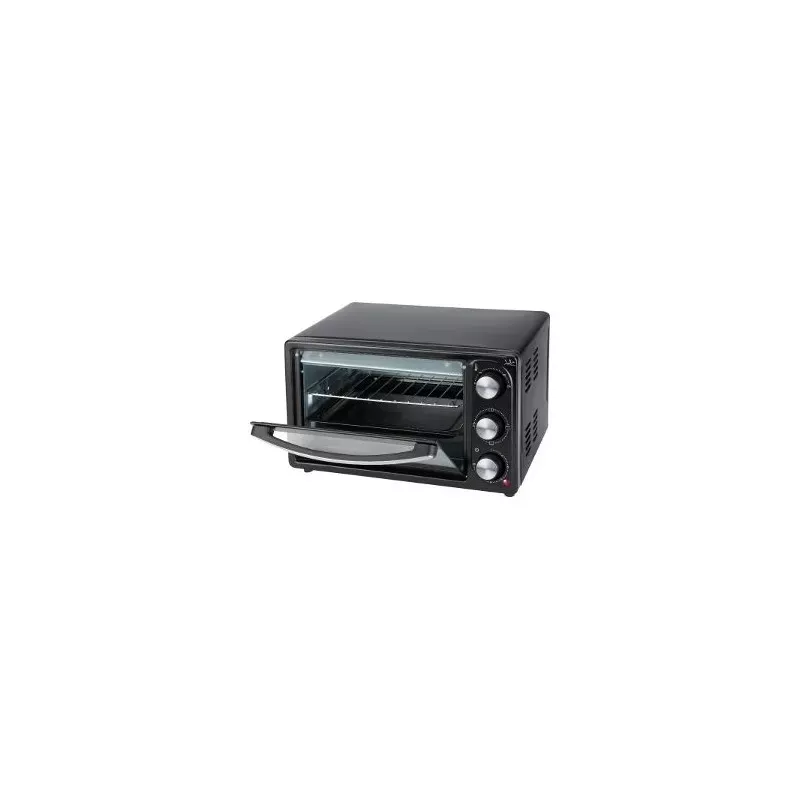 Horno de sobremesa Jata HN916 16 L 1.200 W negro con diseño compacto y fácil manejo, ideal para cocción rápida.