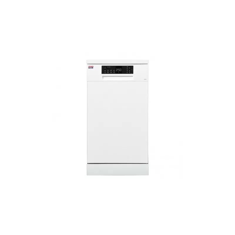 Lavavajillas New Pol NWD456W 45 cm 10 servicios blanco con diseño compacto y acabado minimalista, ideal para cocina moderna