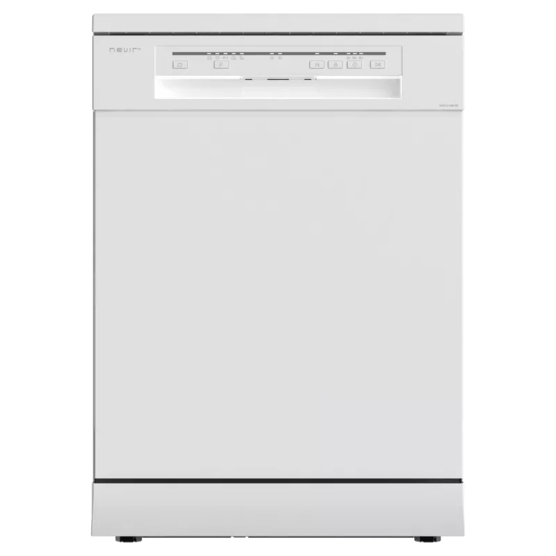 Lavavajillas Nevir NVR-LV1000-BE 12 servicios blanco compacto con panel de control integrado y diseño minimalista