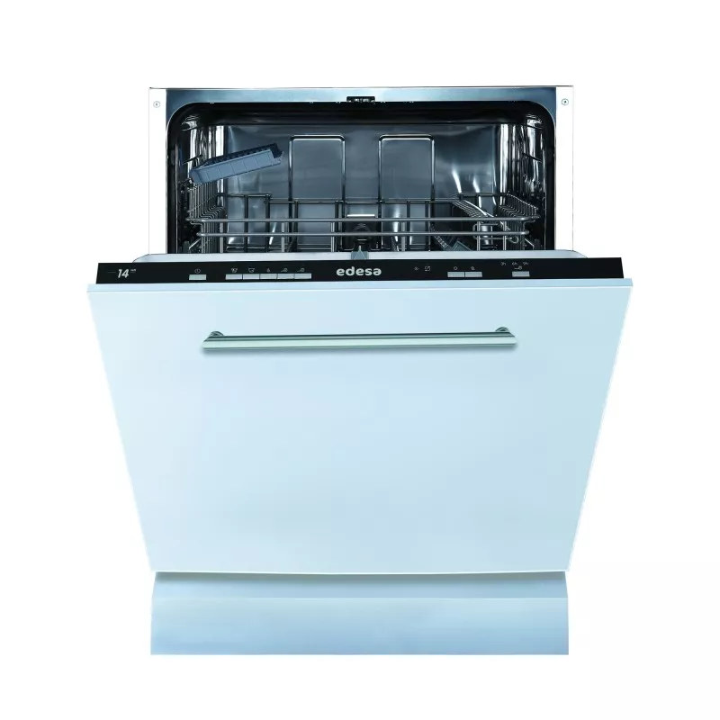 Lavavajillas integrable Edesa EDB-6130-I 60 cm 13 servicios color blanco con panel frontal de acero inoxidable