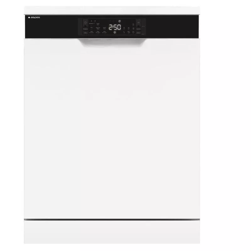Lavavajillas Aspes ALV137 15 servicios color blanco con 3ª bandeja y panel de control digital