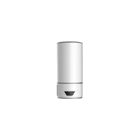 Termo híbrido Ariston Lydos Hybrid 80 L 1200 W blanco con diseño moderno y acabado liso ideal para instalación vertical.