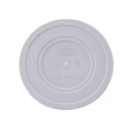TAPA BOL POLICARBONATO AMC 16100020190 GRIS de material resistente y acabado liso, diseño circular para perfecta sujeción