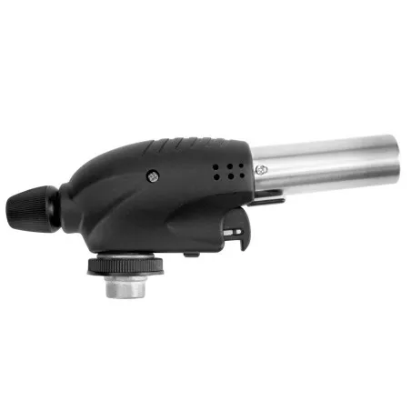 Cabezal soplete profesional Ibili 786600 16,5 cm en color negro con acabado de acero inoxidable y diseño ergonómico.