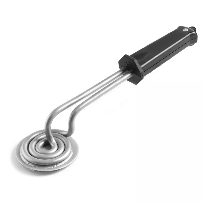 Quemador eléctrico redondo Lacor 68651 650 W Ø10 cm de acero inoxidable con mango ergonómico y diseño compacto.