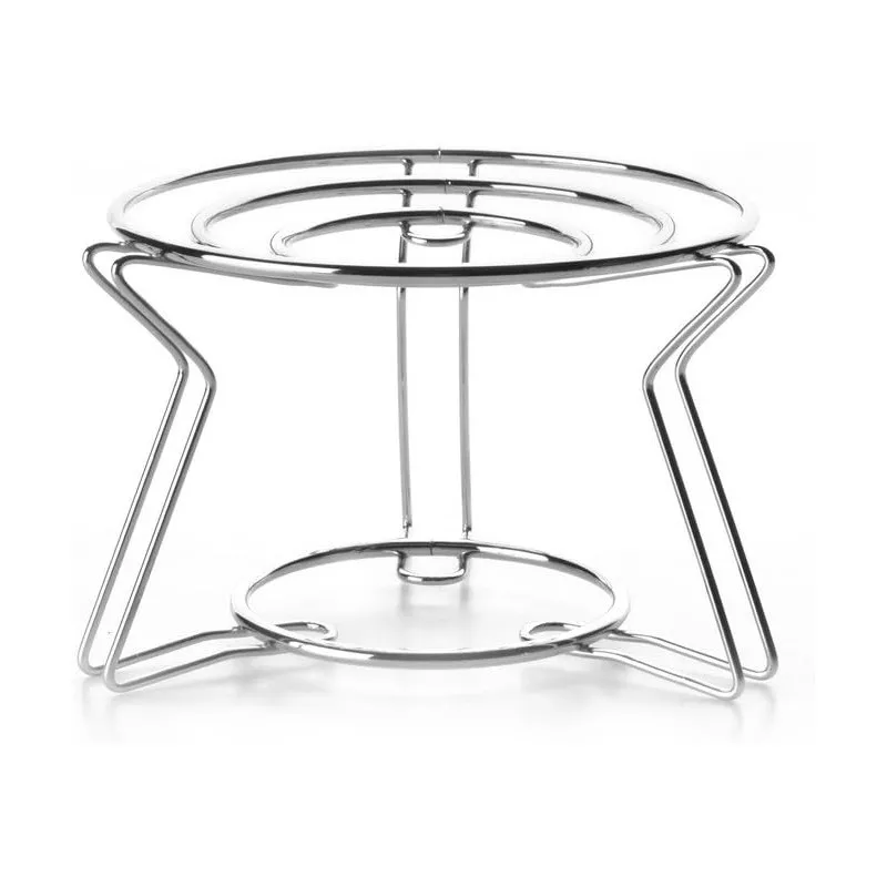 Quemador graduable Ibili Gourmet 704700 27 ml en acero inoxidable con diseño moderno y base estable para cocinar.