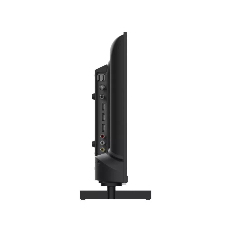 Smart TV Nordmende ND24S3800J 24\" HD Android 13 con diseño delgado y puertos HDMI y USB en color negro