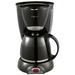 Cafetera de goteo Nevir NVR-1132CM – 12 tazas, 800 W, placa calefactora, filtro permanente, antigoteo