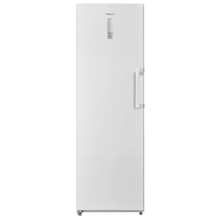 Congelador Dual Nevir NVR-5620CVSD 272 L blanco, diseño vertical, acabado liso, eficiente y de gran capacidad.