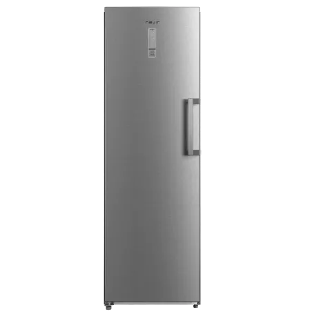 Congelador Dual Nevir NVR-5621CVSDI 272 L inox, acabado inoxidable, diseño vertical y eficiente.