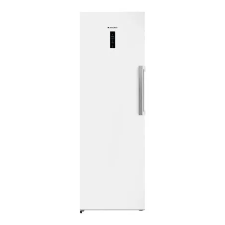 Congelador Aspes ACV185600ENF 274 L No Frost blanco de diseño moderno y eficiente con acabado en color blanco y puerta con tirad