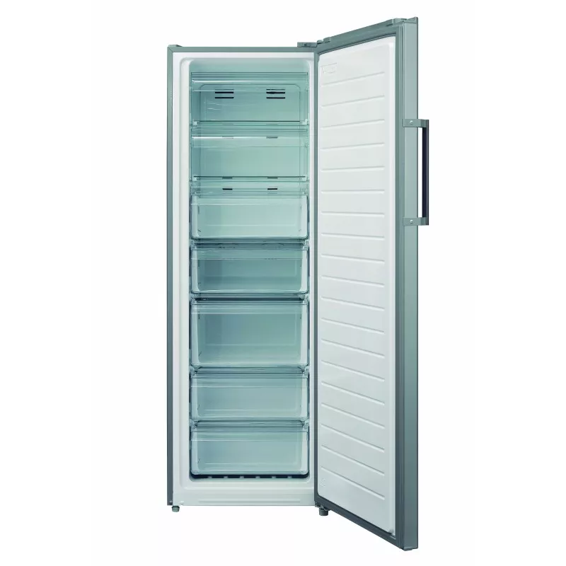 Congelador Edesa EZS-1732 NF EX 238 L Total No Frost de color blanco, con sistema Total No Frost y múltiples cajones interiores.