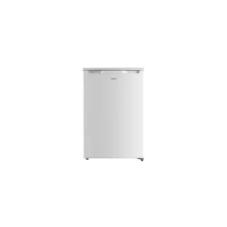 Congelador Teka RSF 10080 EU 86 L Inverter blanco con diseño compacto y acabado liso, ideal para mantener alimentos congelados.