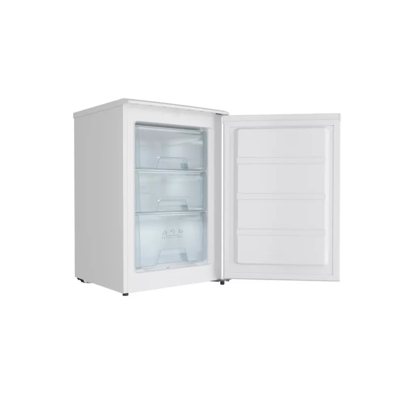 Congelador Teka RSF 10080 EU 86 L Inverter blanco compacto con diseño moderno y eficiencia energética.
