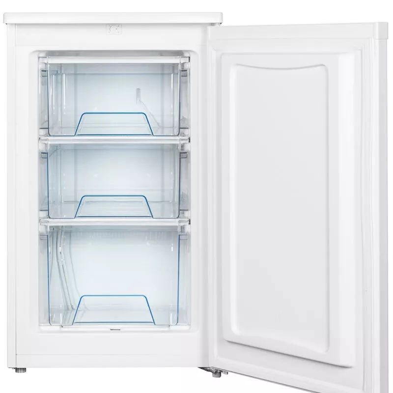 Congelador Svan SVC085A3 64 L cíclico blanco con tres cajones de plástico transparente y diseño compacto para optimizar espacio