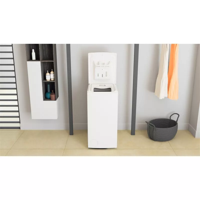 Lavadora superior Whirlpool TDLR 7220SS 7 kg 1200 rpm color blanco con diseño moderno y eficiente en el lavado