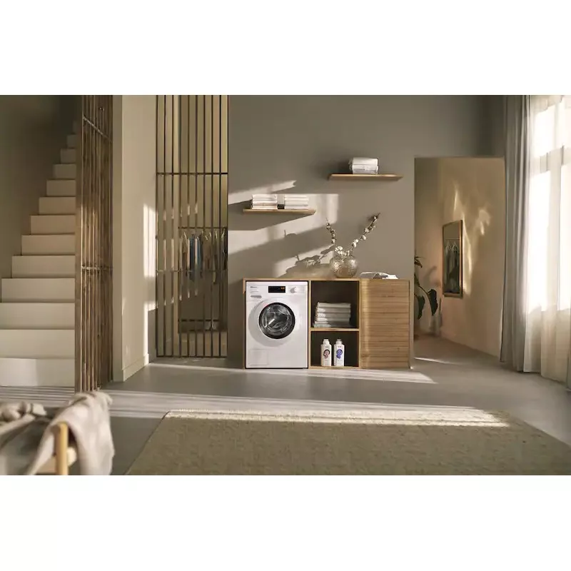 Lavadora Miele WCB380 WCS 8 kg 1400 rpm SteamCare blanca con diseño moderno y tecnología de vapor SteamCare