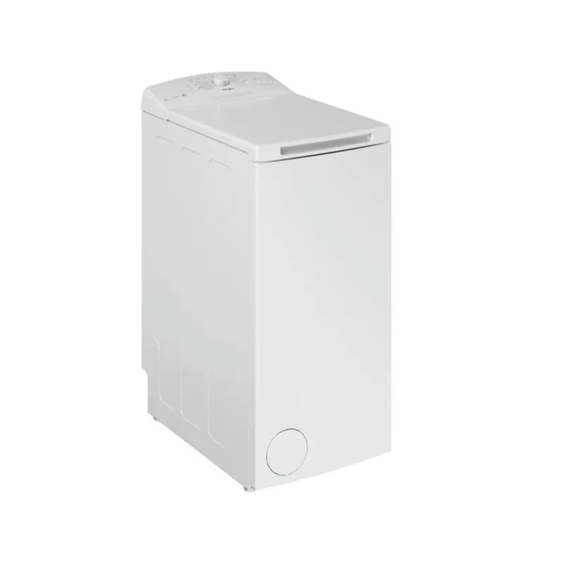 Lavadora superior Whirlpool TDLR 6040L 6 kg 1000 rpm blanca, diseño compacto y eficiente para espacios reducidos.