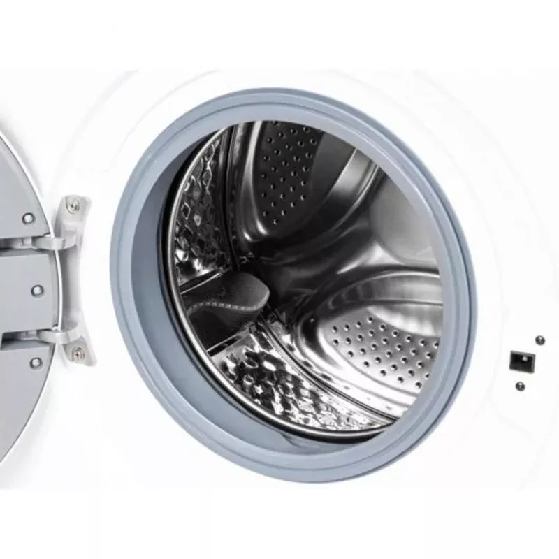 LAVADORA MIDEA MF 100W80B/1/W ES 8KG 1400R BCA B tambor de acero inoxidable, puerta frontal, color blanco